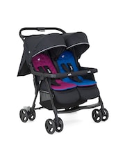 Joie Pink Aire Twin Pushchair - Image 2 of 6