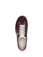 Rieker Purple Lace-Up & Zipper Trainers - Image 6 of 7