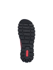 Rieker Red Elasticated Shoes - Image 5 of 7