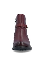 Rieker Brown Boots Inside Zip - Image 3 of 7