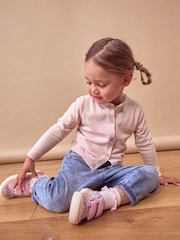 Pink Marl Cardigan (3mths-7yrs) - Image 1 of 5