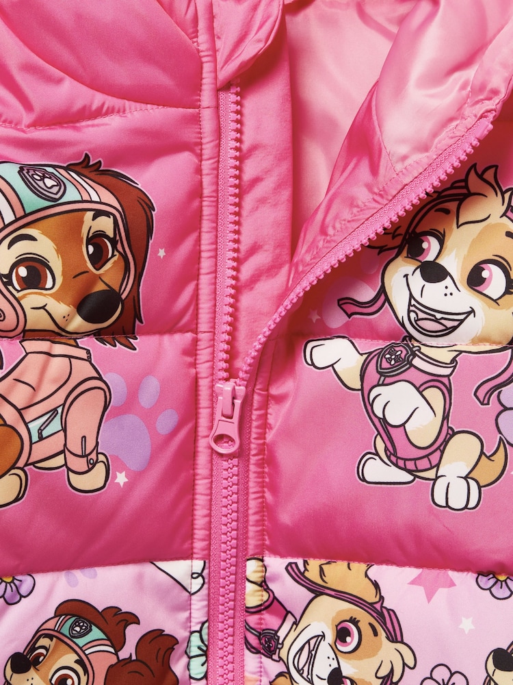 Character Pink PAW Patrol Puffer Skye & Liberty Jacket - Image 10 of 10 Character Pink PAW Patrol Puffer Skye & Liberty Jacket - Image 10 of 10