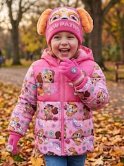 Character Pink PAW Patrol Puffer Skye & Liberty Jacket - Image 3 of 10