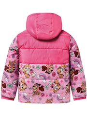 Character Pink PAW Patrol Puffer Skye & Liberty Jacket - Image 9 of 10