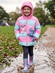 Character Disney Lilo & Stitch Puffer Stitch And Angel Jacket - Imaginea 3 din 10