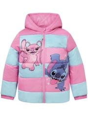 Character Disney Lilo & Stitch Puffer Stitch And Angel Jacket - Imaginea 8 din 10
