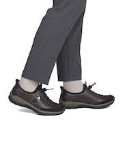Rieker Brown Elasticated Trainers - Image 1 of 7