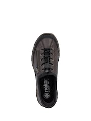 Rieker Brown Elasticated Trainers - Image 6 of 7