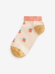 Grün und Rosa - Sportsocken mit hohem Baumwollanteil, 5er-Pack - Bild 4 von 6