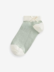 Grün und Rosa - Sportsocken mit hohem Baumwollanteil, 5er-Pack - Bild 5 von 6