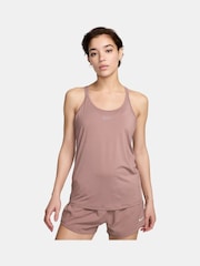 Nike Brown One Classic Dri-FIT Strappy Tank Top - Image 1 of 3