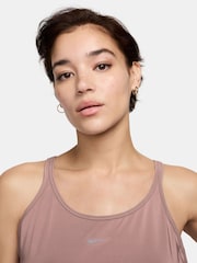 Nike Brown One Classic Dri-FIT Strappy Tank Top - Image 2 of 3