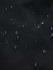 Black Elements Waterproof Belted Padded Coat - Image 8 of 9