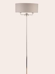 Laura Ashley Silver Sorrento Floor Lamp - Image 4 of 6