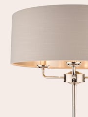 Laura Ashley Silver Sorrento Floor Lamp - Image 5 of 6