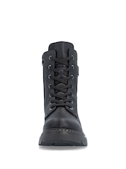 Rieker Black Inside Zip Boots - Image 5 of 7