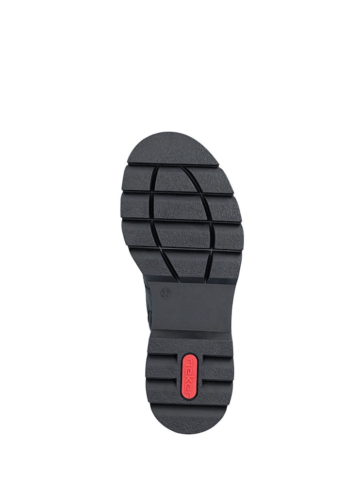 Rieker Black Inside Zip Boots - Image 7 of 7 Rieker Black Inside Zip Boots - Image 7 of 7