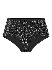 Yours Curve Black Full Briefs Pack Of 5 - Image 2 of 4