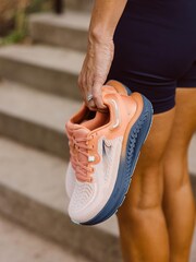 Altra Womens Coral Pink Paradigm 7 Trainers - Image 6 of 8