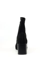 Lunar Stefan Heeled Black Ankle Boots - Image 6 of 8