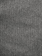 Grey Tailored Nova Fides Wool Herringbone Suit Jacket - Image 5 of 5