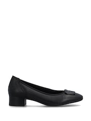 Rieker Black Slip-on Shoes - Image 2 of 6