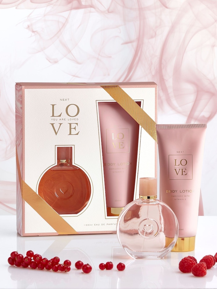 Love 100ml Perfume and 200ml Body Lotion Gift Set - Image 1 of 5