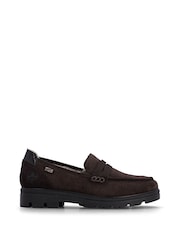 Rieker Brown Slip-on Shoes - Image 1 of 6