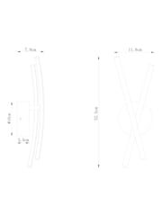 Chrome Amari Wall Light - Image 10 of 10