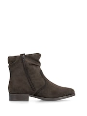 Rieker Brown Rieker Boots Inside Zip - Image 3 of 7