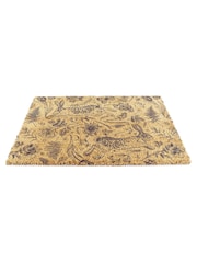 Artsy Mats Brown Hare Print Coir Doormat - Image 10 of 12