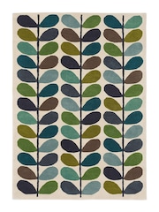 Orla Kiely Green Multi Stem Rug - Image 2 of 4