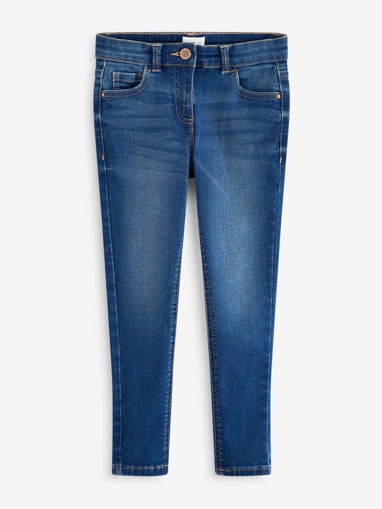 Denim Dark Blue 5 Pocket Skinny Jeans - Image 1 of 1