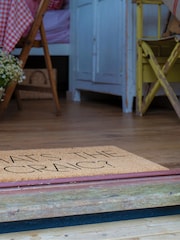 Artsy Mats Brown What's The Craic Coir Doormat - Image 3 of 12