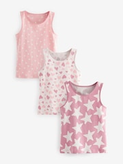 Pink Fairy Vests 3 Pack (1.5-16yrs) - Image 1 of 6