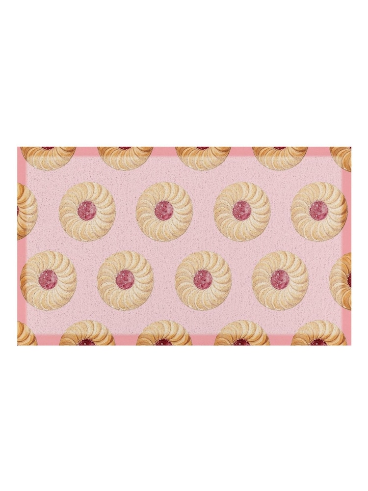 Artsy Mats Brown Jam Biscuit Coir Doormat - Image 2 of 2 Artsy Mats Brown Jam Biscuit Coir Doormat - Image 2 of 2