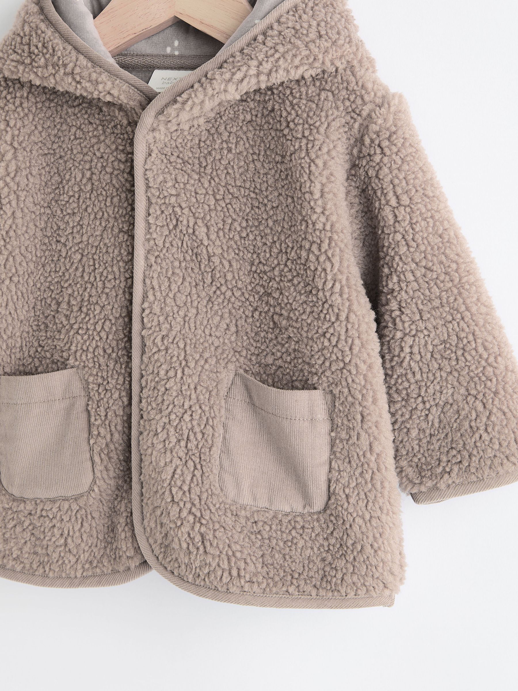 Cosy borg jacket clearance