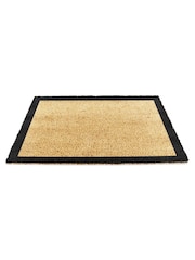 Artsy Mats Brown Black Border Coir Doormat - Image 10 of 13