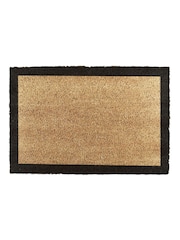 Artsy Mats Brown Black Border Coir Doormat - Image 7 of 13