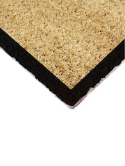 Artsy Mats Brown Black Border Coir Doormat - Image 9 of 13