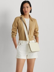 Lauren Ralph Lauren Medium Leather Landyn Cross-Body Bag - Image 1 of 6