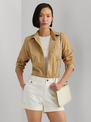 Lauren Ralph Lauren Medium Leather Landyn Cross-Body Bag - Image 2 of 6