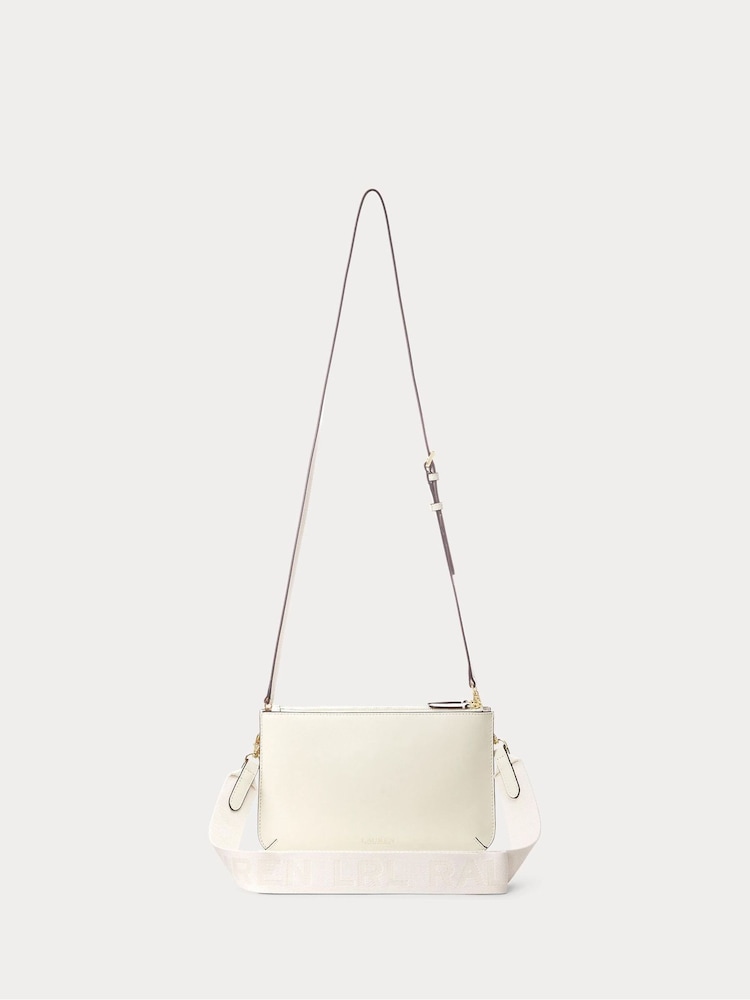 Lauren Ralph Lauren Medium Leather Landyn Cross-Body Bag - Image 5 of 6