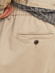 Коричневый - свободные брюки для широкой стопы JACK & JONES - Изображение 6 из 8