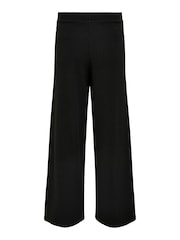 ONLY KIDS Wide Leg Jersey Black Trousers - Image 3 of 3