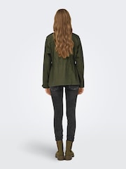 ONLY Green Utility 100% Cotton Cargo Jacket - Image 3 of 7