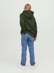 أزرق - جينز Clark بقَصّة مستقيمة من JACK & JONES JUNIOR - صورة 3 من 8