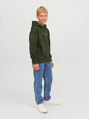 أزرق - جينز Clark بقَصّة مستقيمة من JACK & JONES JUNIOR - صورة 4 من 8