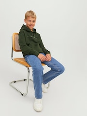 أزرق - جينز Clark بقَصّة مستقيمة من JACK & JONES JUNIOR - صورة 5 من 8