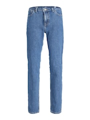 أزرق - جينز Clark بقَصّة مستقيمة من JACK & JONES JUNIOR - صورة 7 من 8